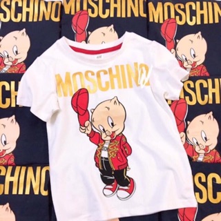 Áo Moschino 2 màu xịn xò