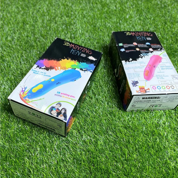 Combo Bút vẽ hình 3D PEN nhiệt thấp + màu nhựa sinh học PCK, sạc pin cực an toàn khi sử dụng