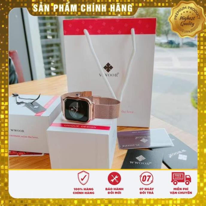 Hàng Cao Cấp -  Đồng hồ  Wwoor 8873 dành cho nữ- Hàng Nhật chính hãng - lỗi 1 đổi 1