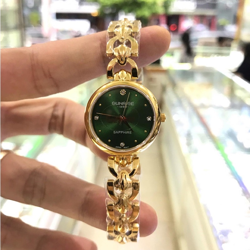 Đồng hồ nữ SUNRISE 9927SA XL full hộp chính hãng, kính Sapphire chống xước