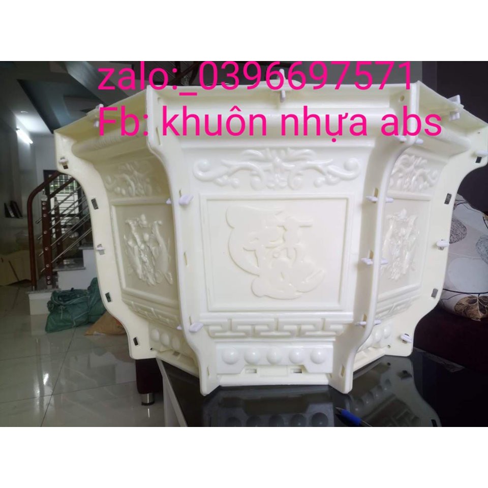 Khuôn đúc chậu bát giác 75