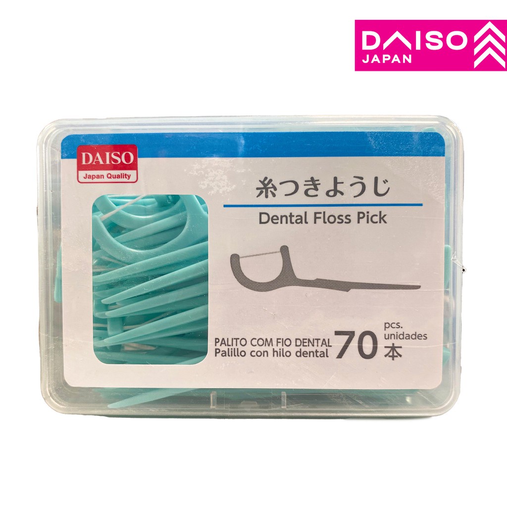 Daiso Tăm Chỉ Nha Khoa Vệ Sinh Răng Miêng 70 cái