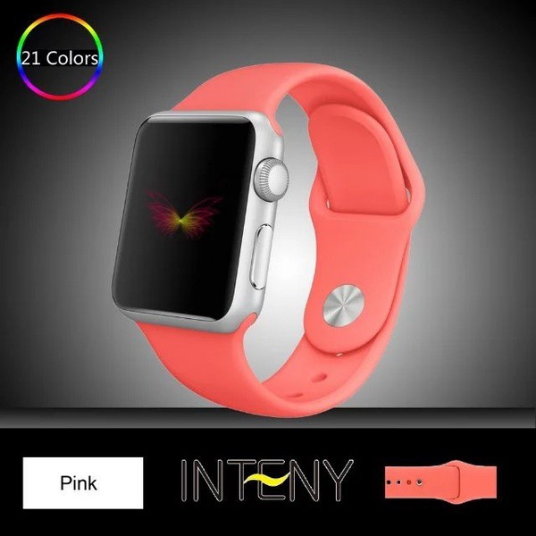 Dây Đeo Silicone Mềm Cho Đồng Hồ Thông Minh Iwatch 38/40/42/44mm Apple Watch Series 1 2 3 4