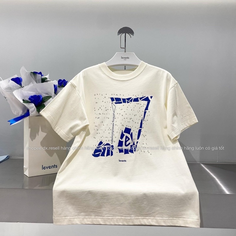 Áo Thun LEVENTS® MUSIK TEE  Tặng Kèm Túi Tote Hoặc Túi Giấy Khi Mua Từ 2SP Levents