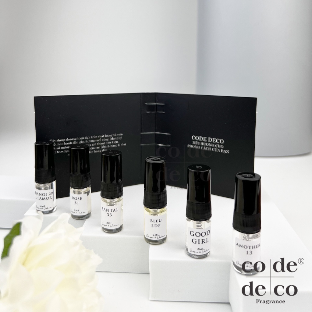 Tinh Dầu Thơm Code Deco Good Girl Cá Tính, Ngọt Ngào, Gợi Cảm 2ml