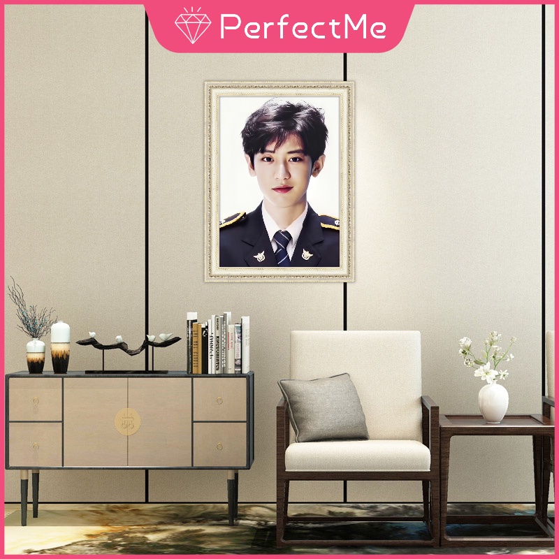 Bộ tranh đính đá 5D họa tiết đồng phục quân đội Alice độc đáo kích thước 30x40cm DIY dùng trang trí
