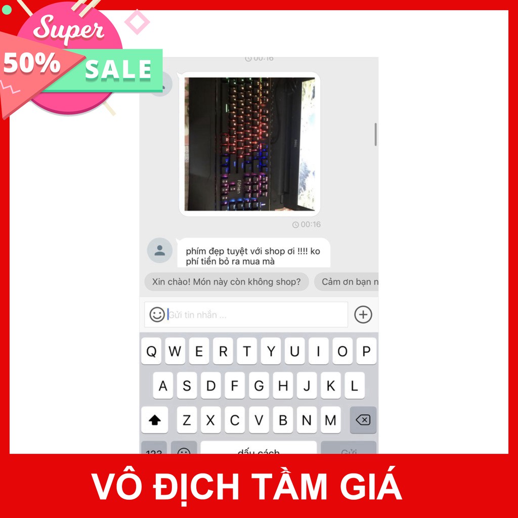 Bàn phím cơ Gaming Fuhlen Eraser - Fuhlen E  - Led Rainbow - Chính hãng - Có tem chống hàng giả - Bảo hành 24 tháng