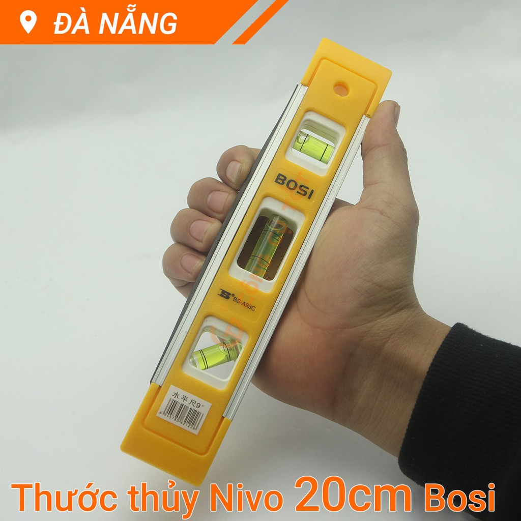 Thước thủy nivo từ 20cm Bosi