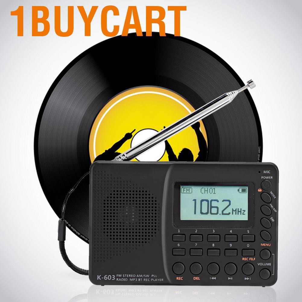 Radio kỹ thuật số Fm/ Am/ SW bluetooth 5.0