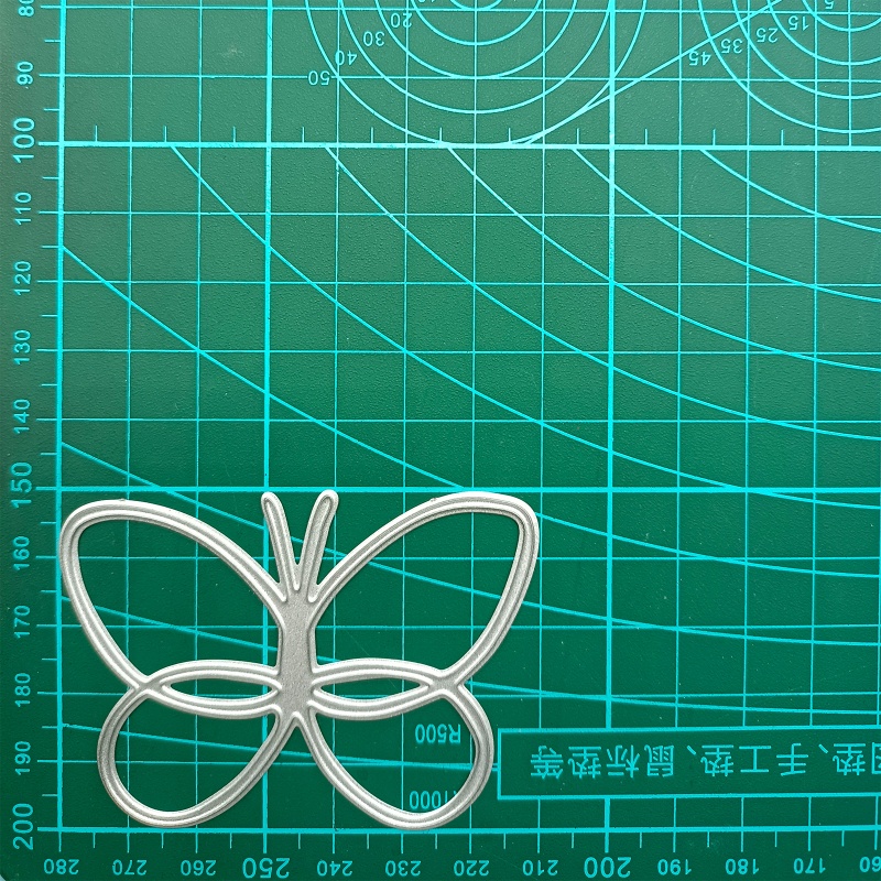 Khuôn Cắt Giấy Kim Loại Hình Bươm Bướm Xinh Xắn