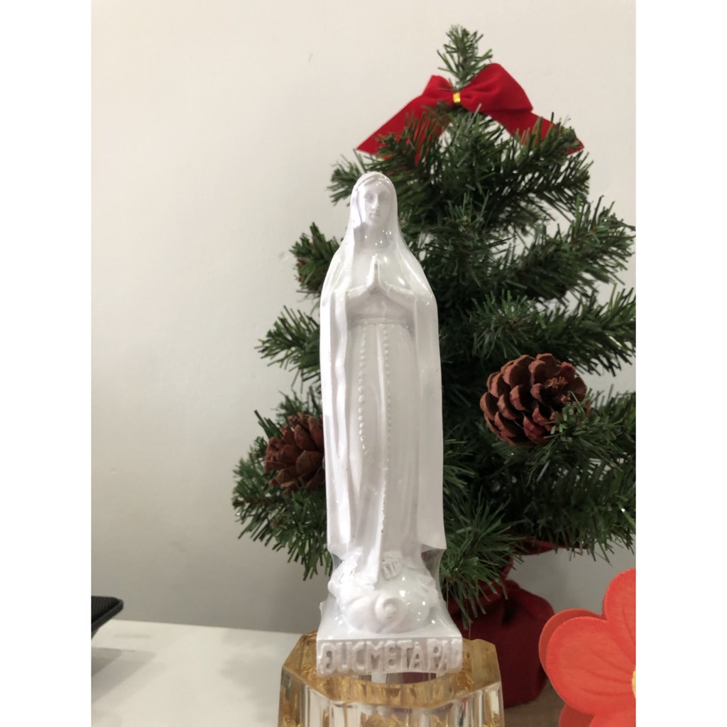 219. Đức Mẹ Tà pao 14cm
