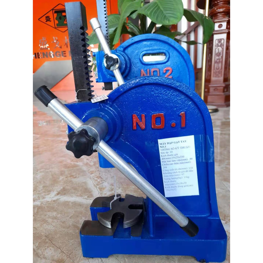 MÁY DẬP GẠT TAY NO.0/1/2