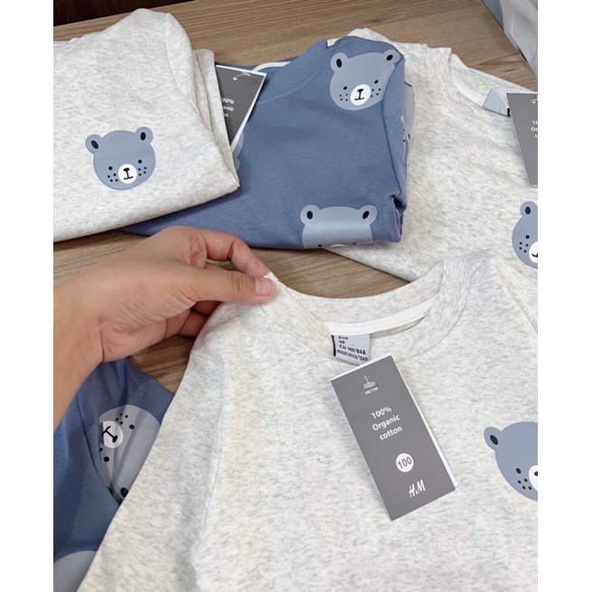 HT bán sỉ set 2 bộ gấu bé