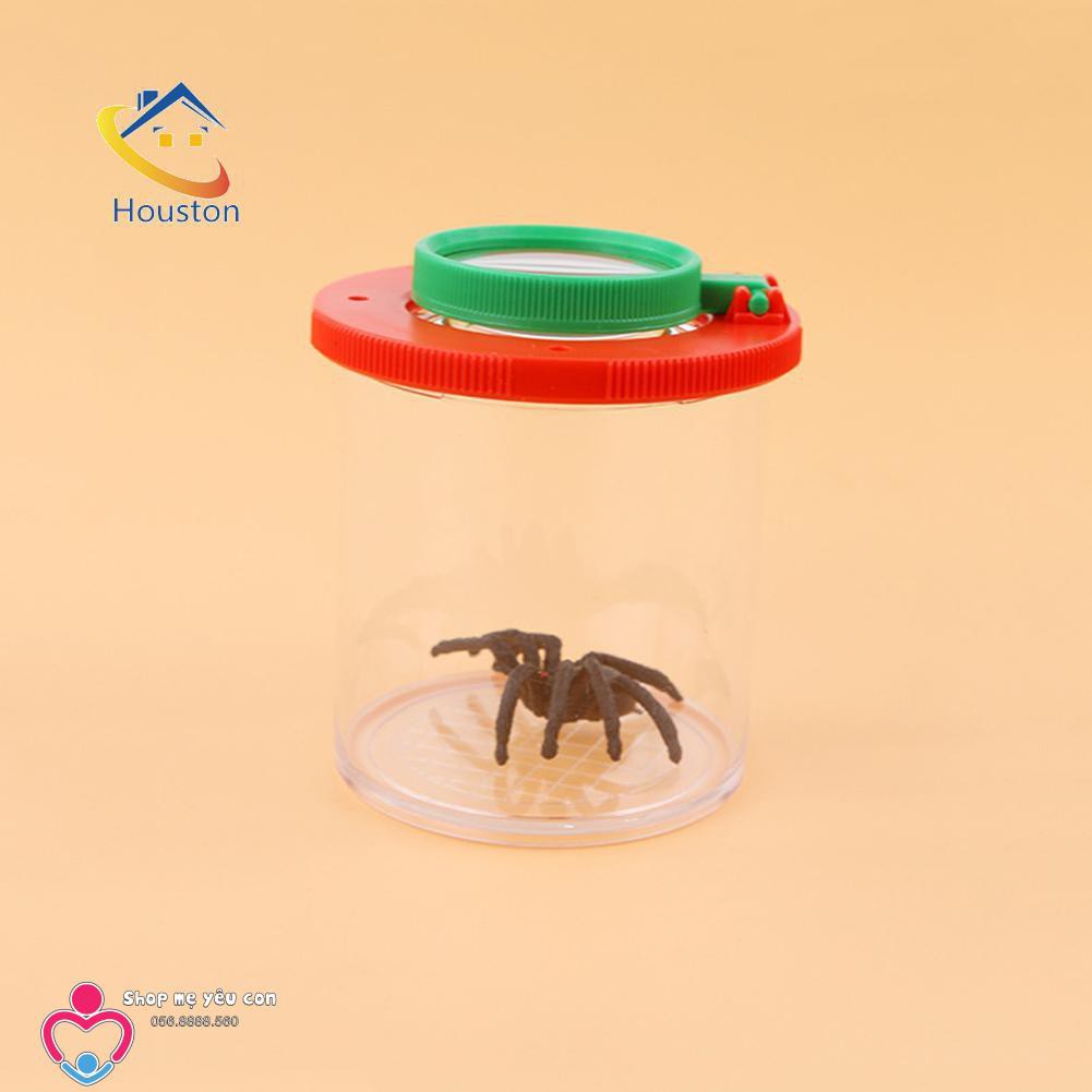 Hộp đựng quan sát côn trùng - Đồ chơi giáo dục cho bé - có Kính Lúp 3 / 6x