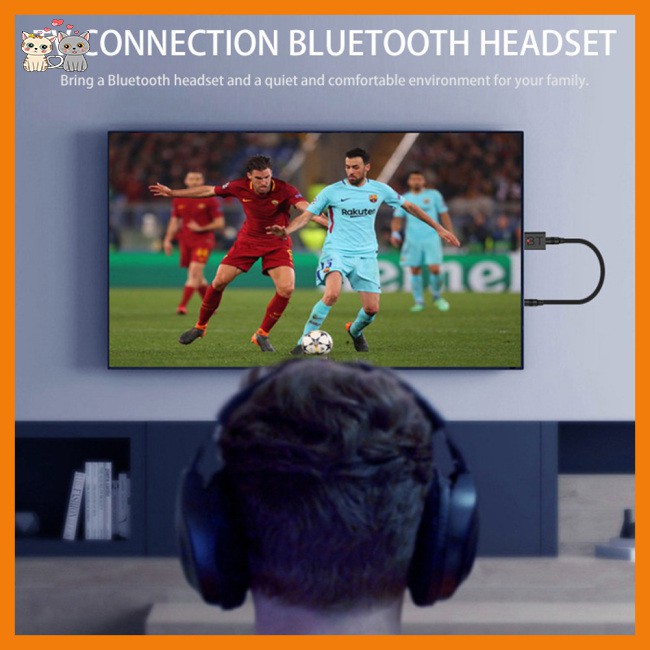 Usb Bluetooth 5.0 Truyền Tín Hiệu Âm Thanh Stereo Bluetooth Usb Rca 3.5mm Aux Cho Pc Tv