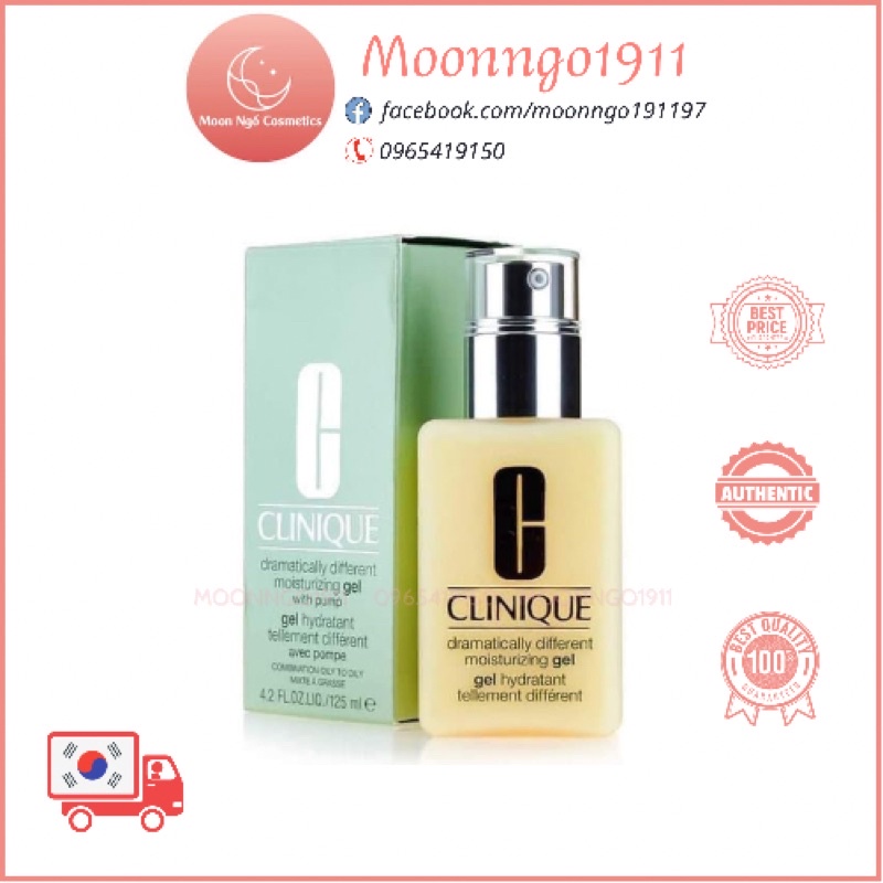 [Da Dầu] Gel Dưỡng Clinique Dramatically Different Moisturizing Gel 125ml