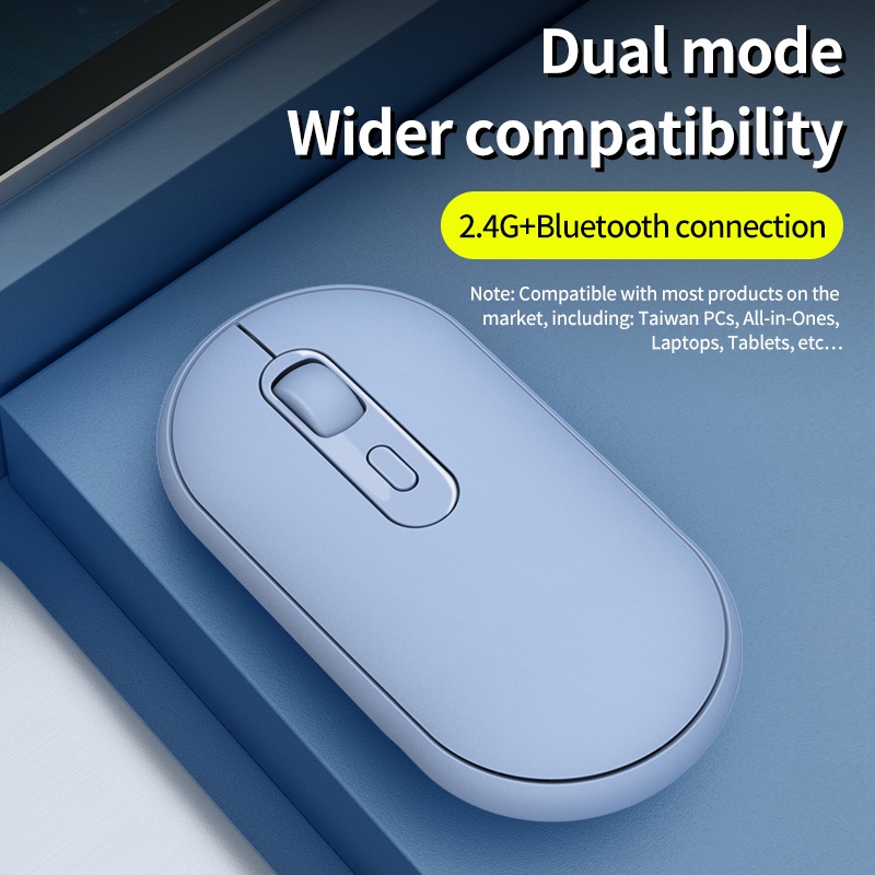 Chuột không dây MC MC502 2.4G Bluetooth có đầu nhận USB