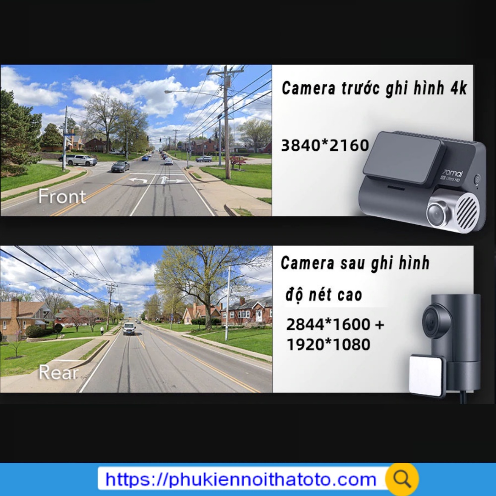CAMERA HÀNH TRÌNH 70MAI A800S