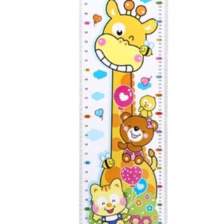 Decal dán tường thước đo chiều cao cho bé