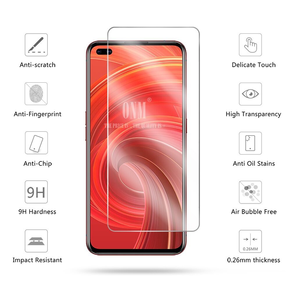 Kính cường lực Realme các mã đủ hộp và giấy lau, chọn mã ở phần mua hàng