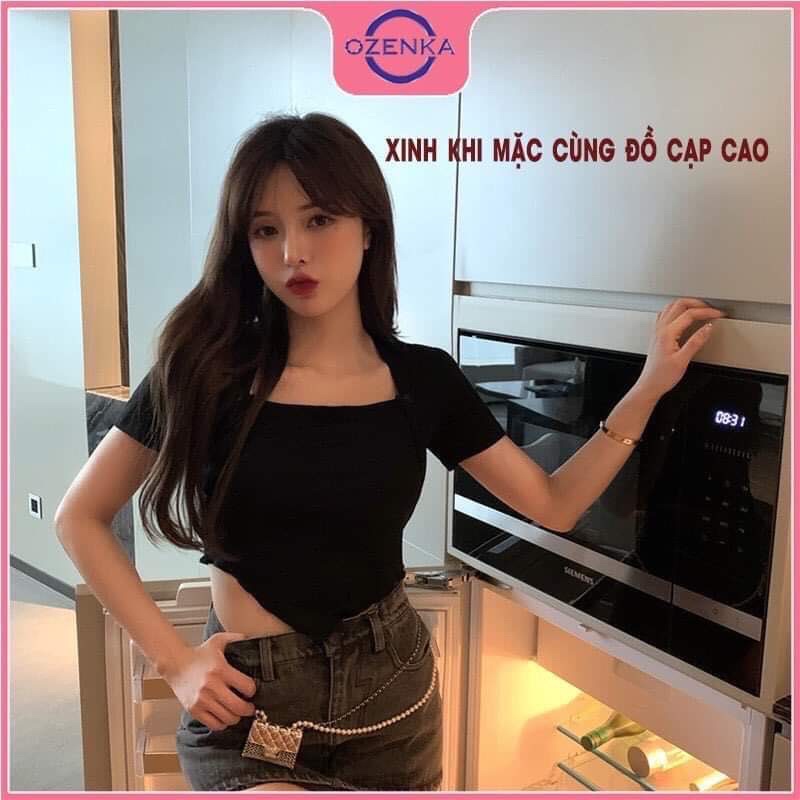 Áo croptop tam giác HSU1