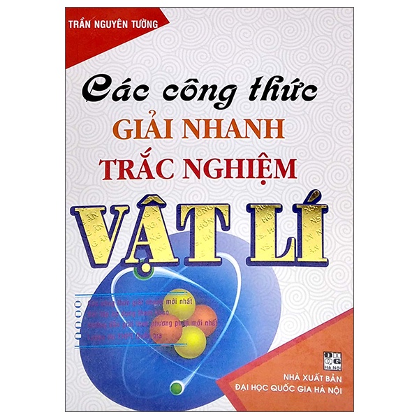 Sách Các Công Thức Giải Nhanh Trắc Nghiệm Vật Lí