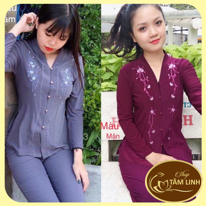 Đồ Lam Đi Chùa_Thun Bà Lai
