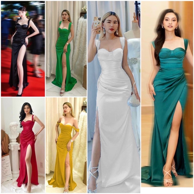 SIZE>65KG ĐẦM BODY ĐUÔI CÁ XẺ ĐÙI