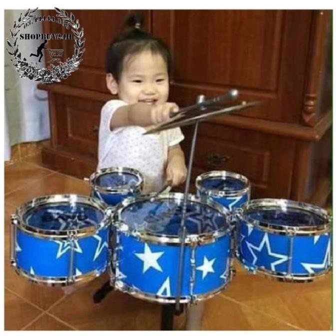 [HCM] -  Bộ trống Jazz Drum 5 trống cho bé - Q2 HCM