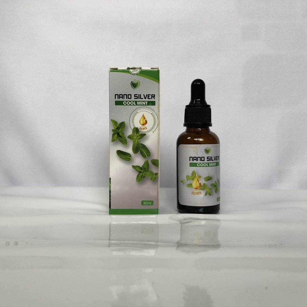 <Mua 2 tặng 1 quà xinh> NANO SILVER COOLMINT TÁO XANH VIỆT NAM, DÙNG CHO TAI MŨI HỌNG, keo bạc nano silver