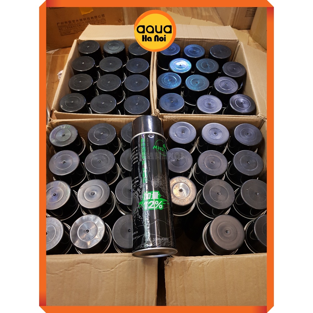 Keo xịt dán rêu Mius cho hồ thủy sinh bán cạn