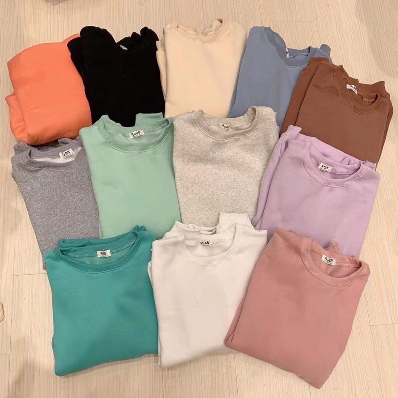 áo nỉ bông trơn | BigBuy360 - bigbuy360.vn