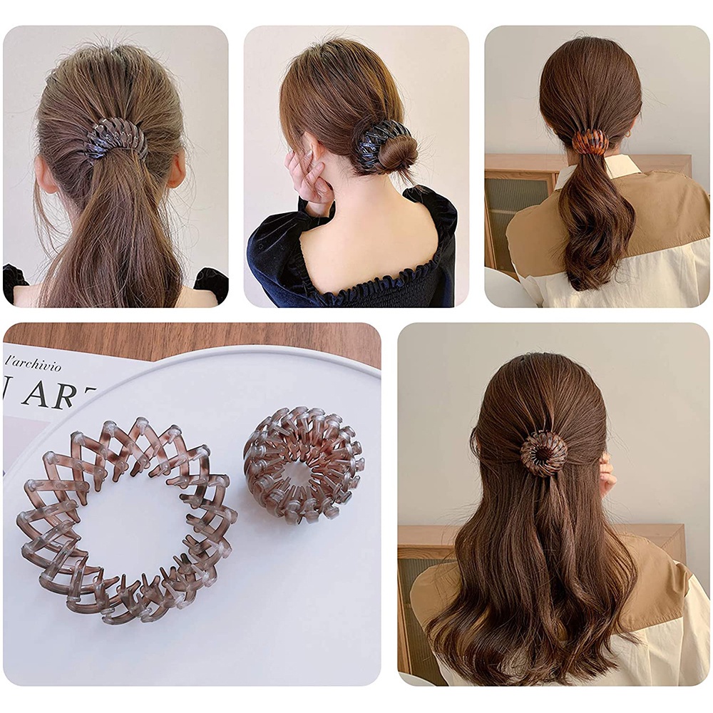 SmileFairyCC【COD &amp; Hàng Có Sẵn】Kẹp Tóc Hình Tổ Chim Thời Trang Dành Cho Nữ