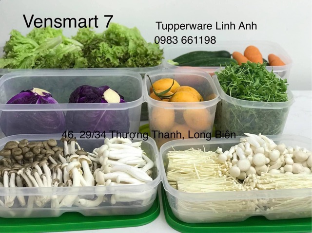 Tupperware - Bán lẻ hộp trữ mát cao cấp Vensmart | BigBuy360 - bigbuy360.vn