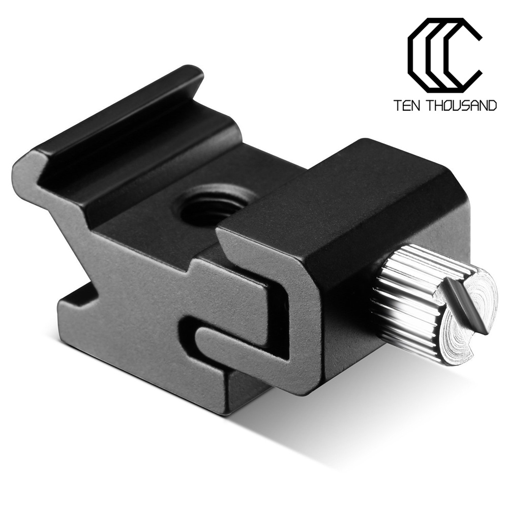 Giá đỡ hot/ sold shoe gắn đèn flash/ máy ảnh 1/4" tiện lợi