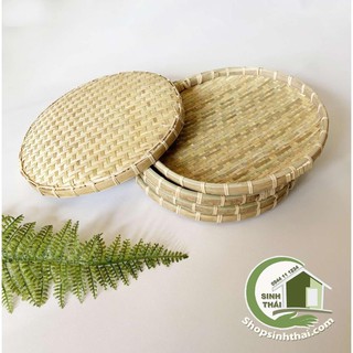 Mẹt tre đan thủ công - mâm tre đan dày - mẹt nhỏ 25cm