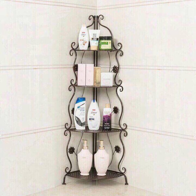 Kệ góc sắt hoa văn | BigBuy360 - bigbuy360.vn