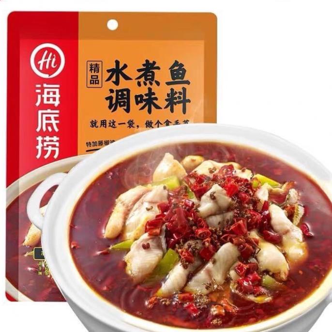 Hadilao gia vị canh cá Tứ Xuyên