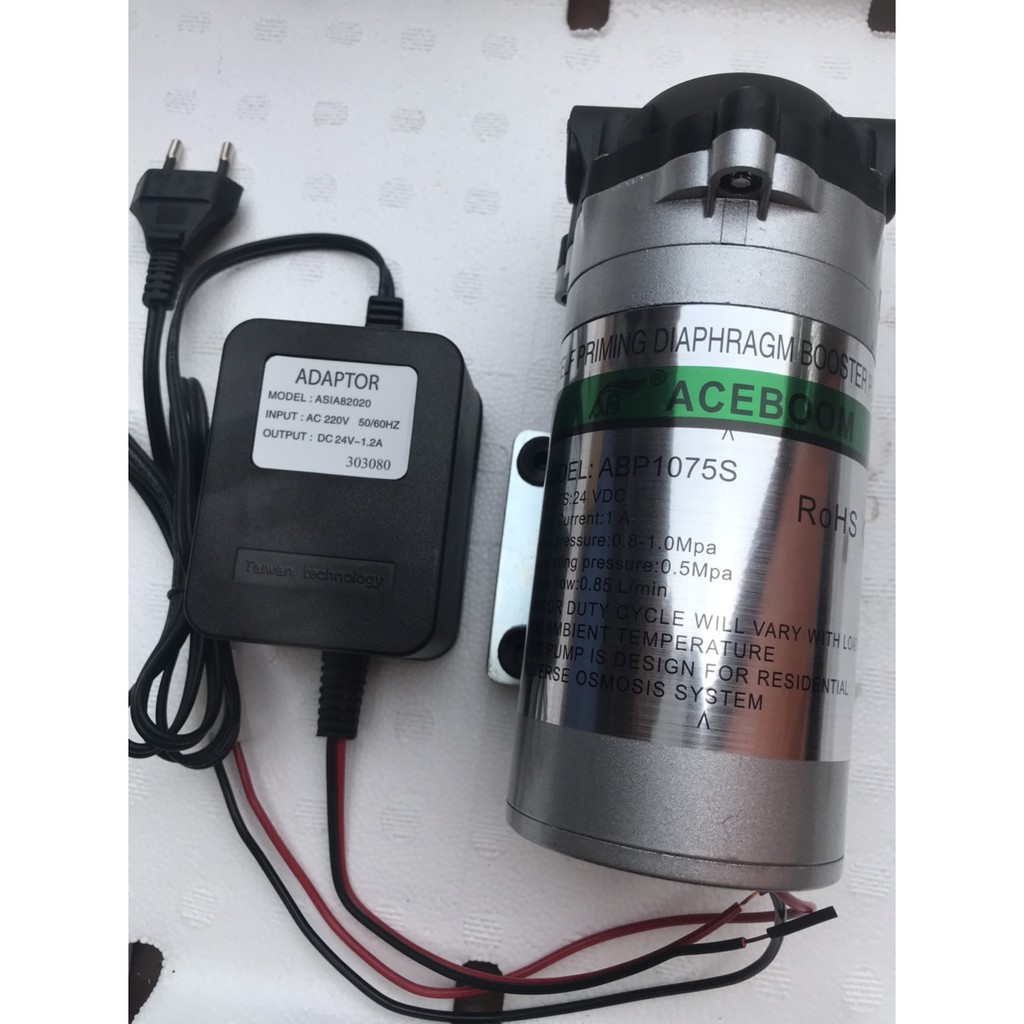 Máy bơm áp lực 24v , Nguồn 24V dùng cho máy lọc nước,phun sương mini