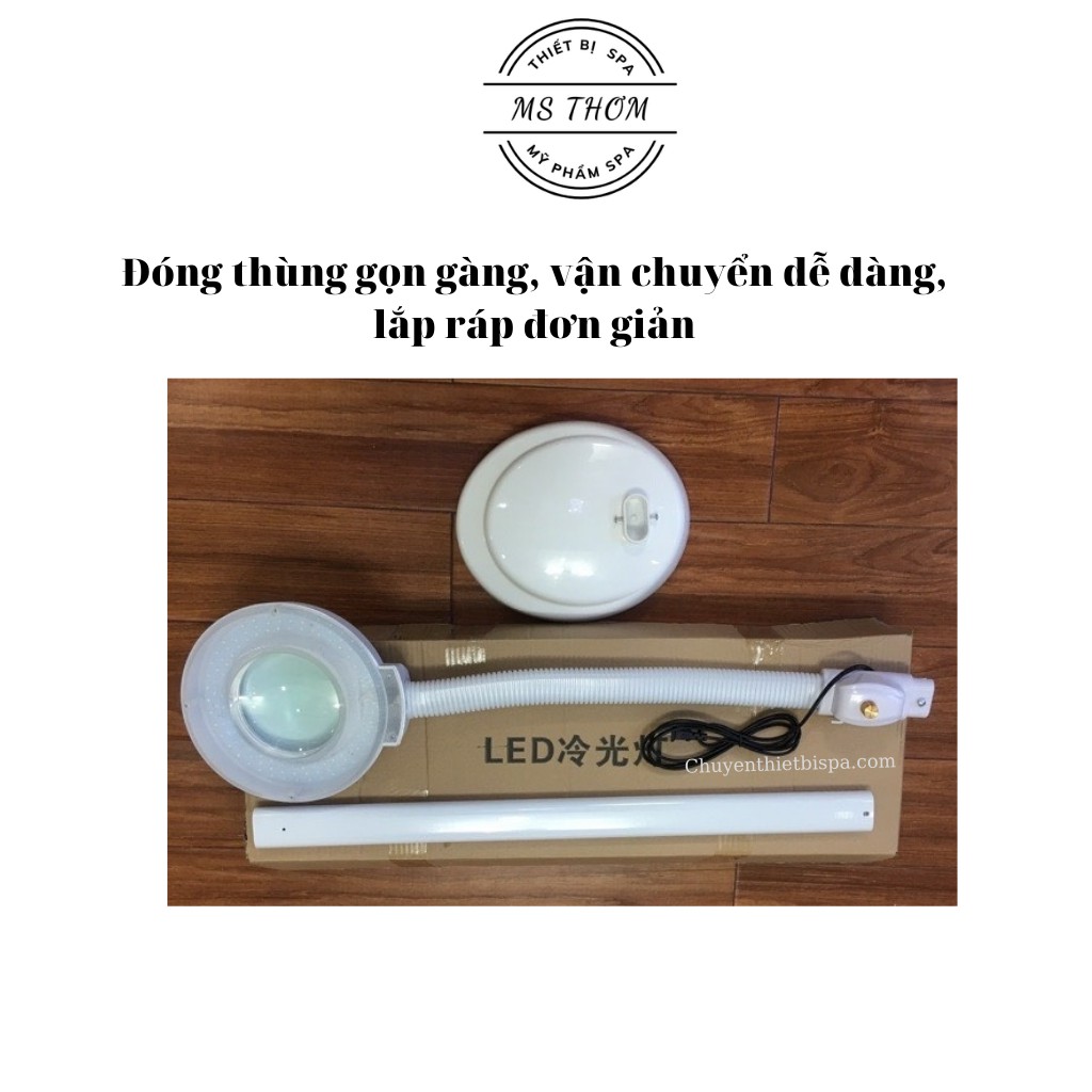 Đèn soi da ánh sáng lạnh (điều chỉnh được độ sáng)