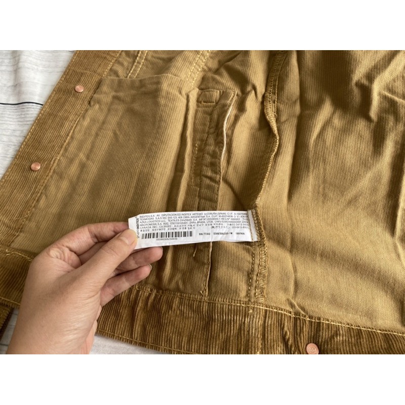 Áo khoác nhung Z@R@ Man