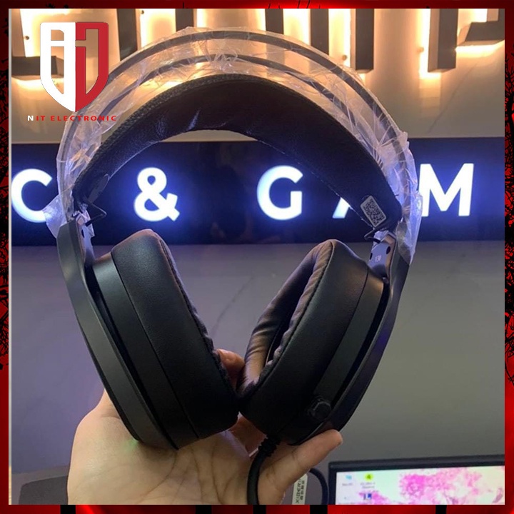 Tai nghe máy tính gaming chụp tai XIBERIA V30 7.1 Led RGB có mic headphone laptop pc nghe nhạc có dây chuyên game