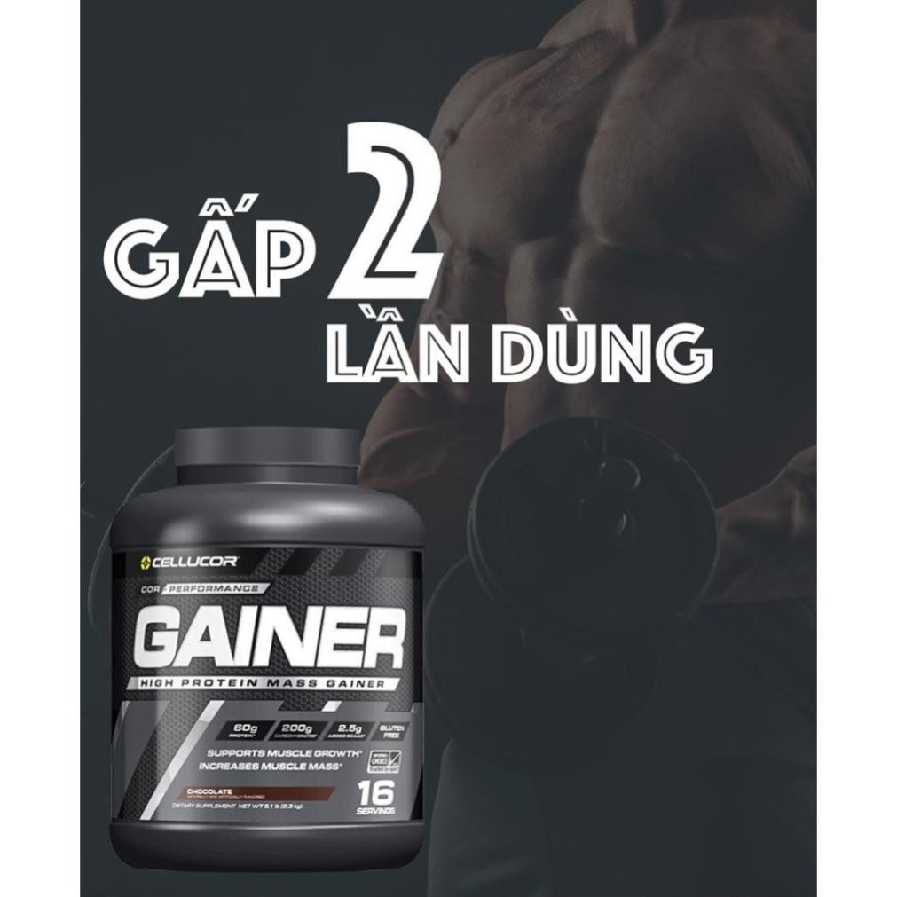 Mass Gainer Túi Dùng Thử Sữa Dinh Dưỡng Tăng Cơ Bắp Cellucor Mass Gainer 1kg