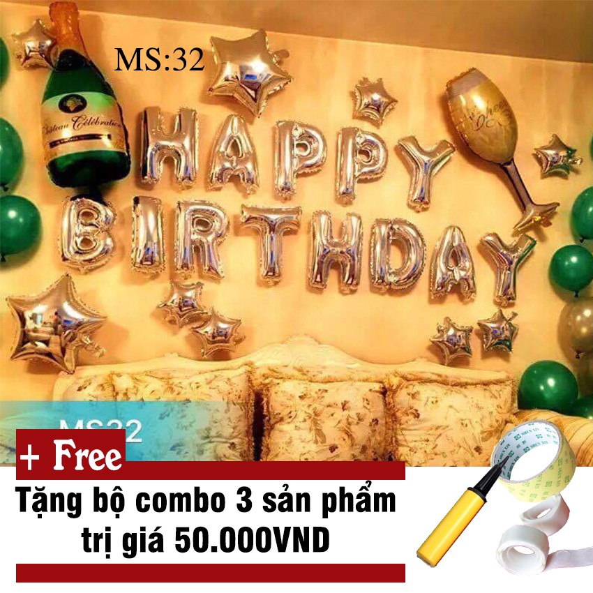 SET BÓNG SINH NHẬT CHO NGƯỜI LỚN (MS32)