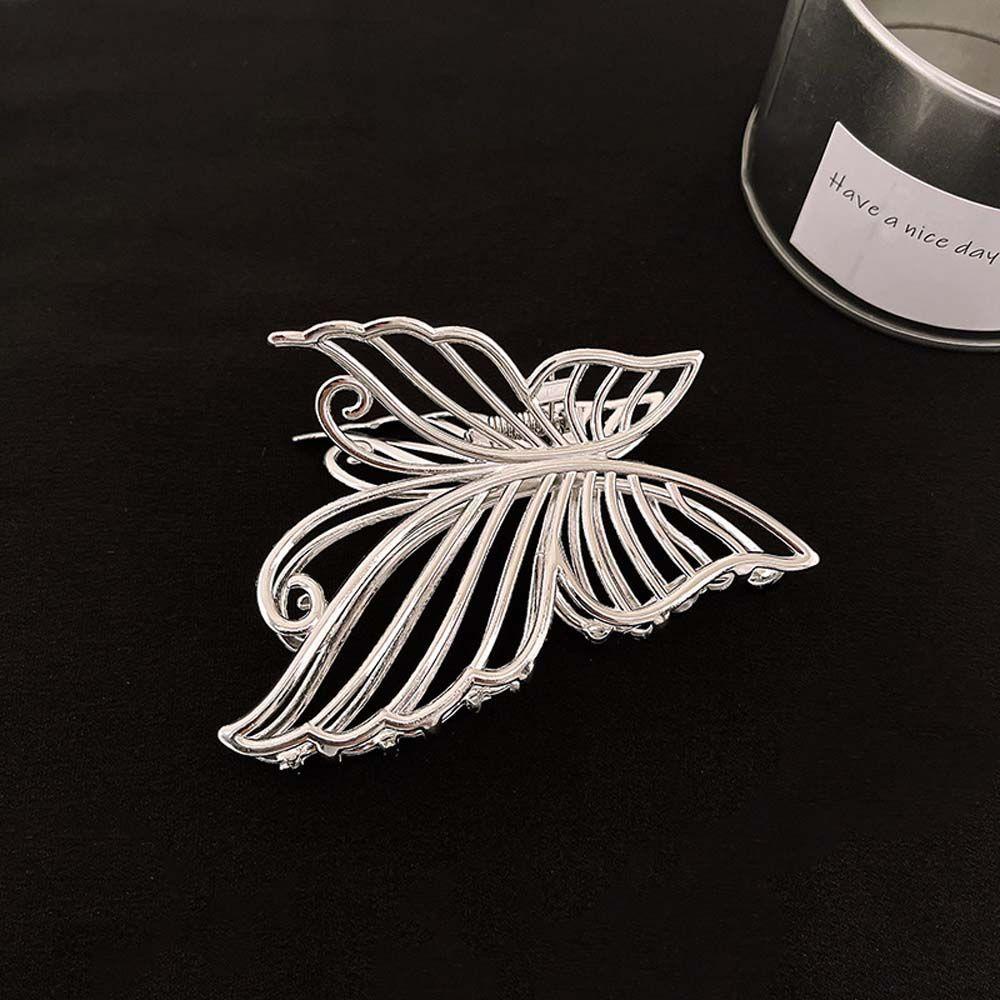 Kẹp Tóc Hình Bướm / Cá Mập Cỡ Lớn Thanh Lịch|Túi Xách Màu Sắc Xinh Xắn Phong Cách Hàn Quốc Cho Nữ