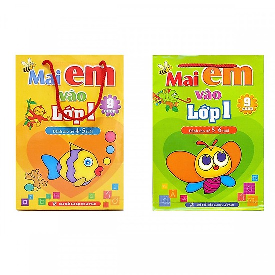 Sách: Mai Em Vào Lớp 1 Dành Cho Trẻ 5-6 Tuổi (Túi 9 Cuốn) | BigBuy360 - bigbuy360.vn