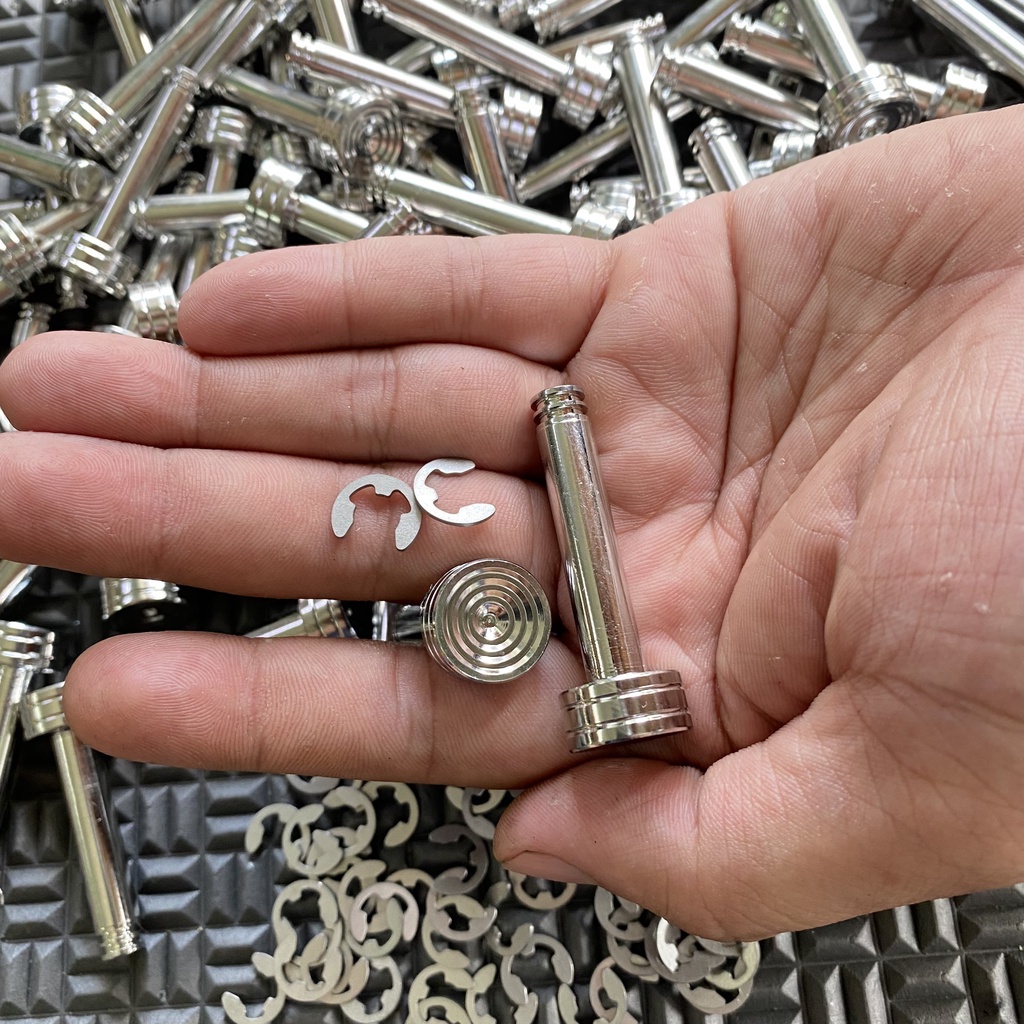 Cặp chốt xỏ gác chân Inox 304 cho Honda-Yamaha (1 cặp)