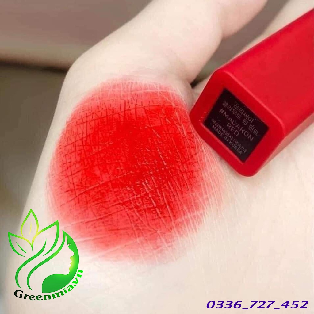 Son Kem Lì 3CE Cloud Lip Tint Macaron Red Màu Đỏ Tươi Quyến Rũ