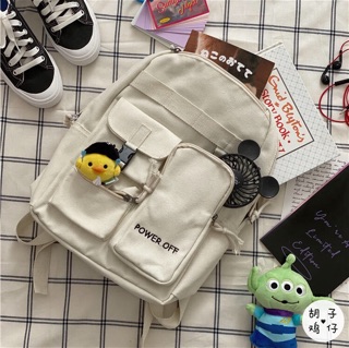 Balo túi hộp + sticker