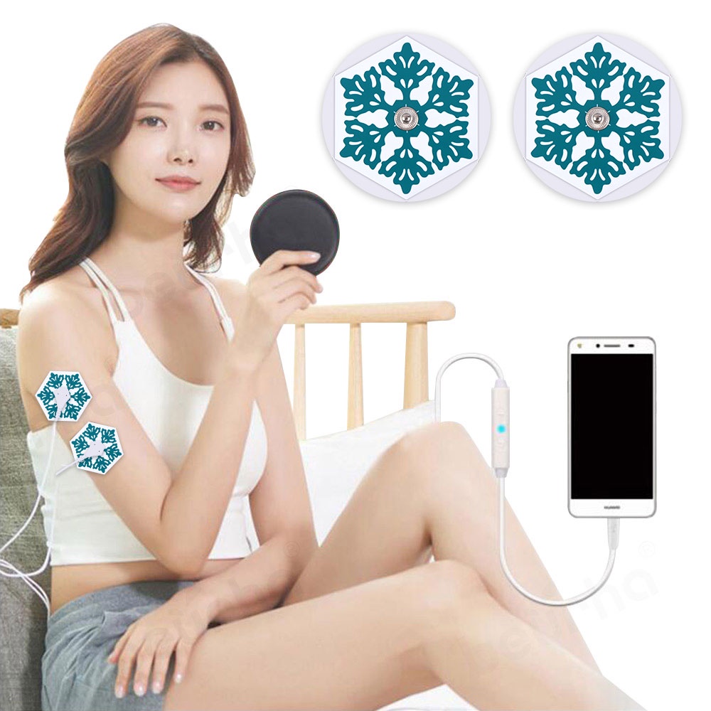 [Hàng mới về] Máy massage điện cực toàn thân mini bấm huyệt kích thích cơ bắp